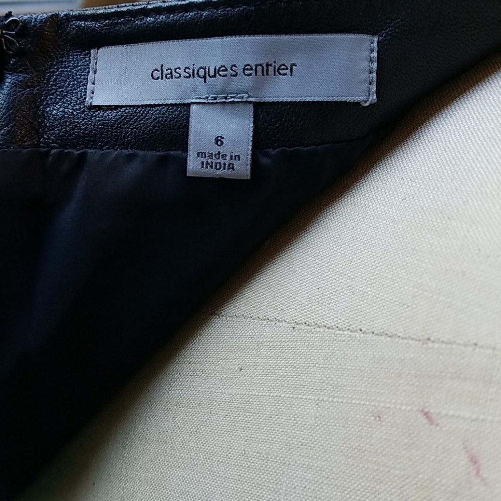 Classiques Entier leather skirt - Picture 5 of 6